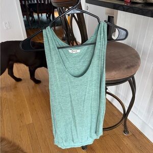 Madewell Light Green Tank Top